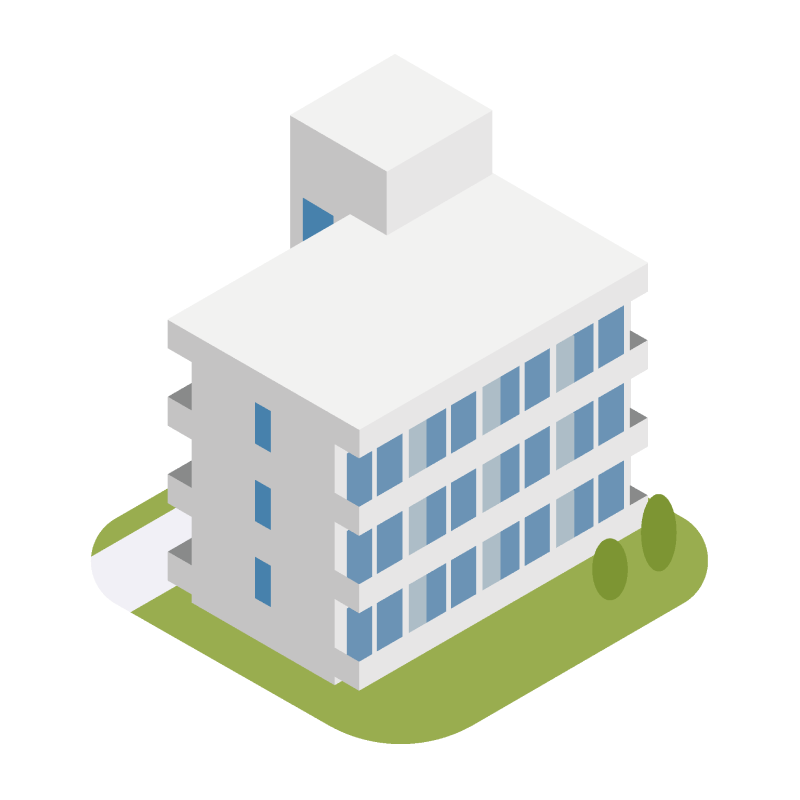 ケース２：施設で口腔ケアを受けた場合、同一施設内に10人以上の対象者がいる場合